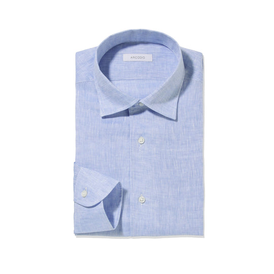 APERTO フレンチリネン スカイブルー