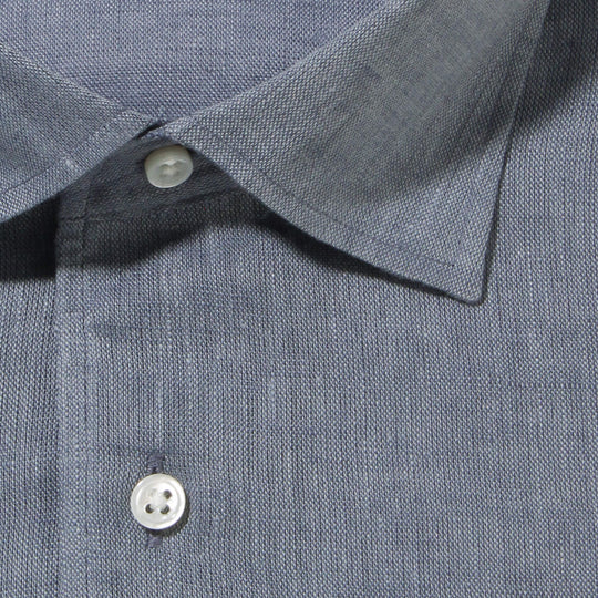 APERTO フレンチリネン ブルーグレー