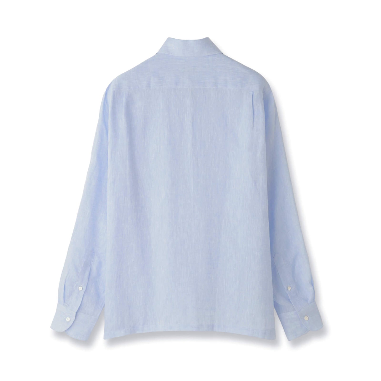 フレンチリネン カプリシャツ サックスブルー – MINIMAL WARDROBE