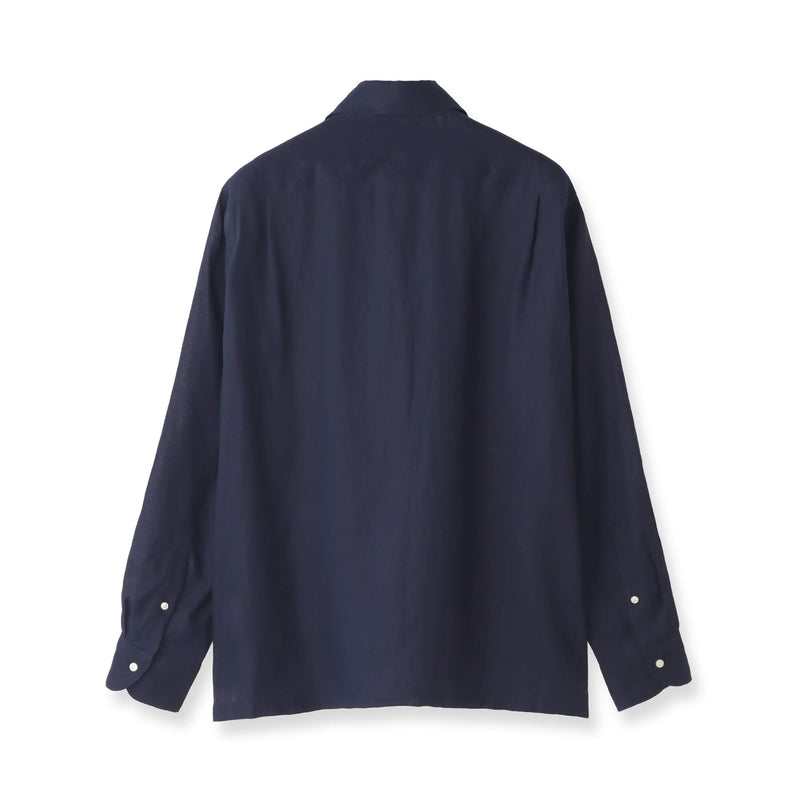予約販売】フレンチリネン カプリシャツ ネイビー – MINIMAL WARDROBE