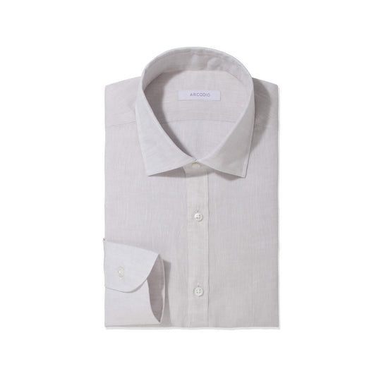 GINO フレンチリネン ペールグレー