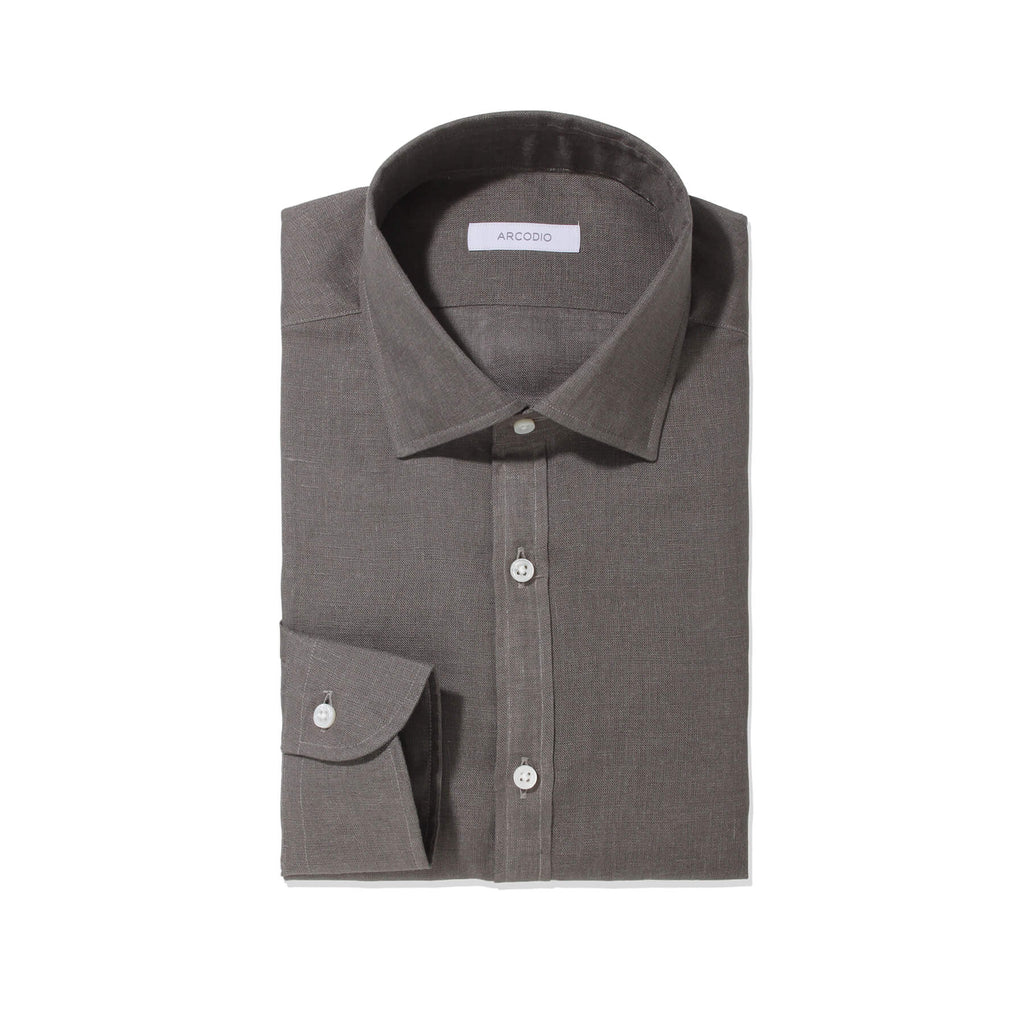ご購入者様決定【MODEROBE】カットソー リネン素材 グレー GINO フレンチリネン セージグレー – MINIMAL WARDROBE