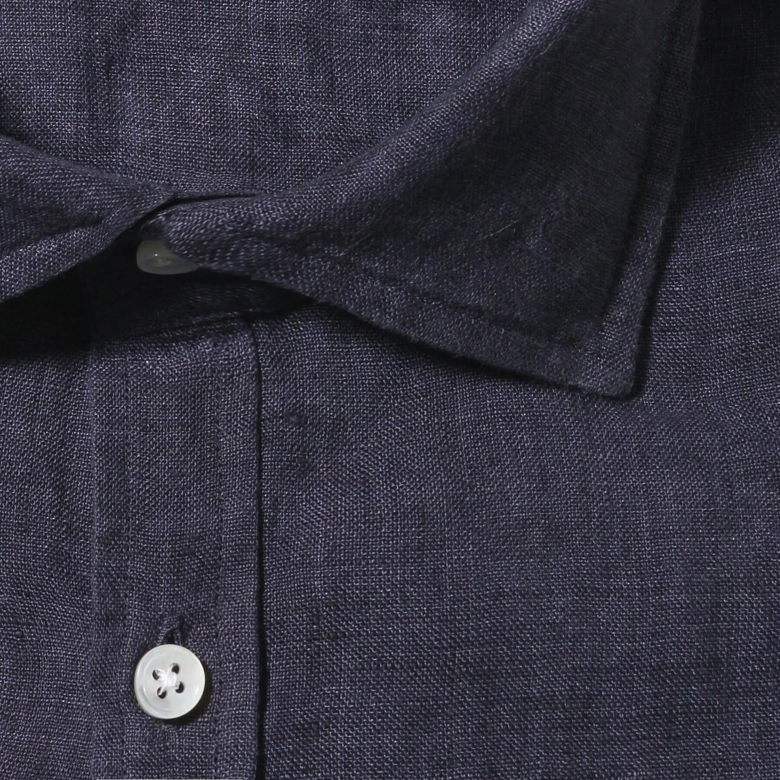 ARCODIO Lino Moderno バイオウォッシュリネン ネイビー M 干場 × ARCODIO共同企画】Lino Moderno Collection バイオ