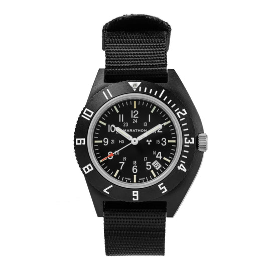 【予約販売】MARATHON パイロットウォッチ CERASHELL NAVIGATOR DATE ベルト付「MINIMAL WARDROBE限定セット」