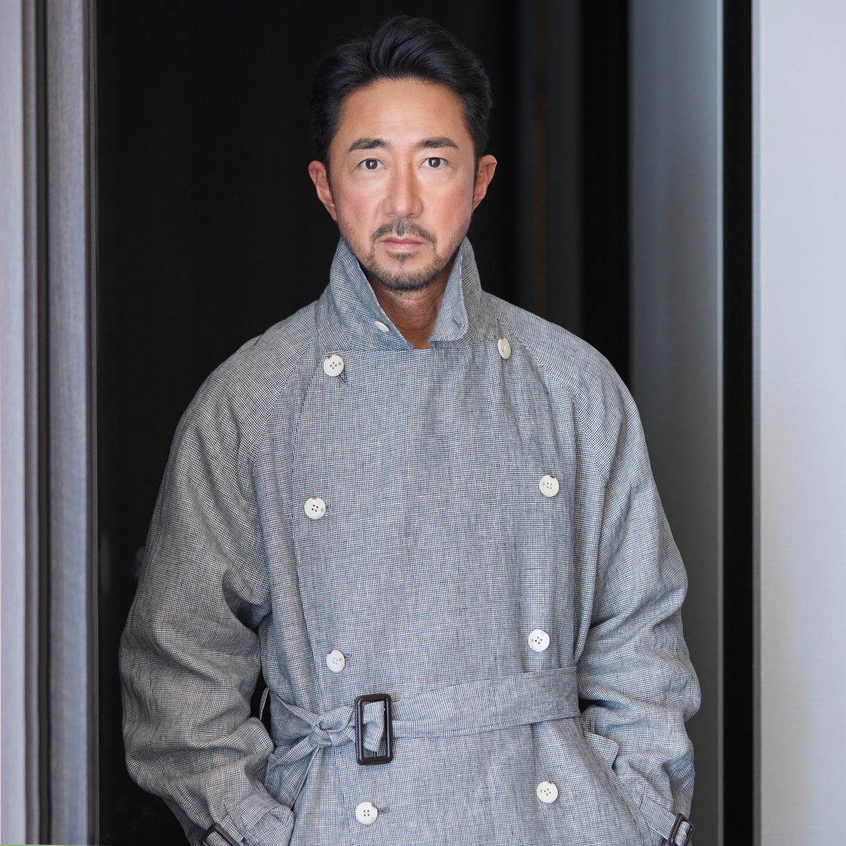<ES:S/エス>コート NV サイズ4(L)元値81,400円 ES : S – MINIMAL WARDROBE（ミニマルワードローブ）