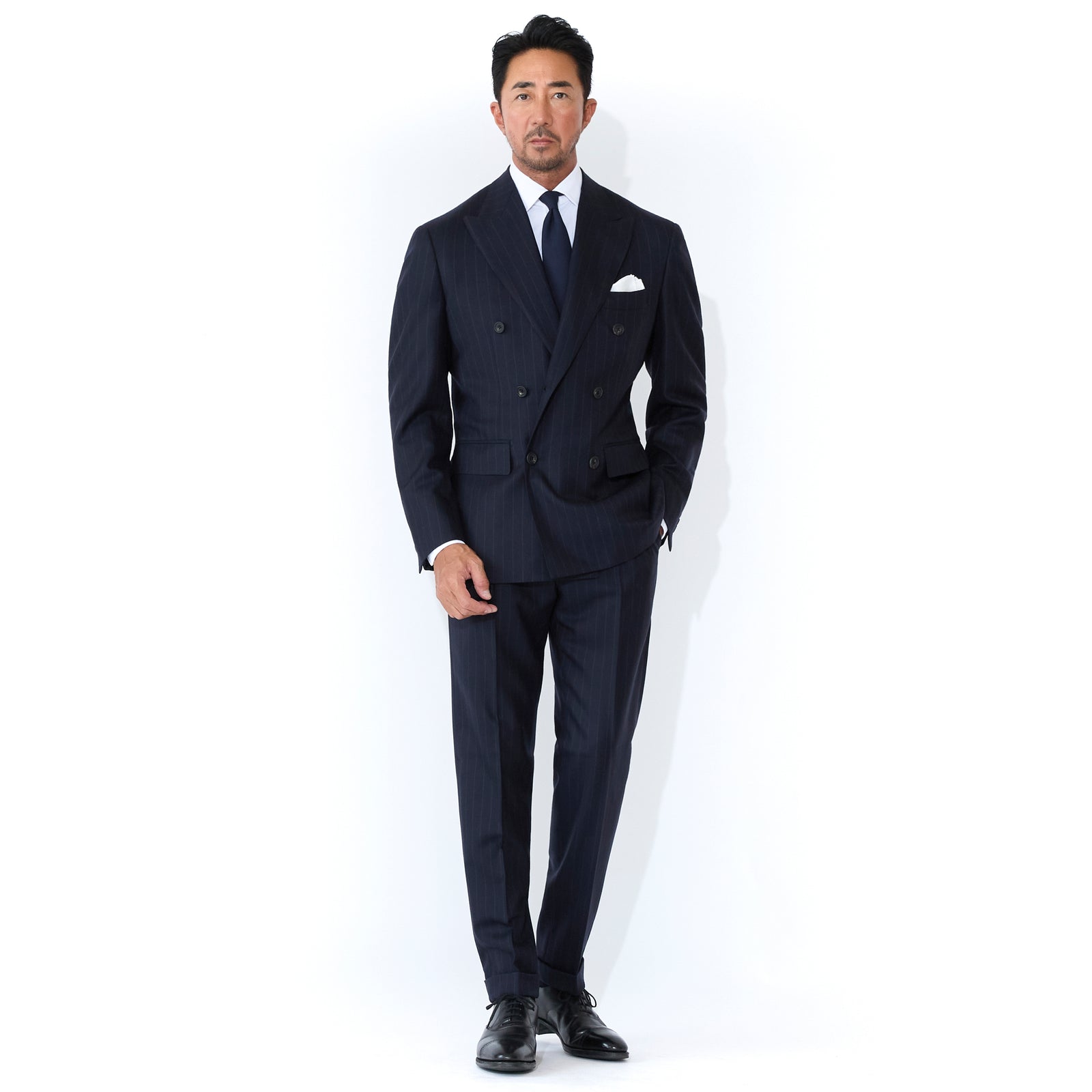 干場モデルメイド トゥ メジャー 6Bダブル ツーピーススーツ