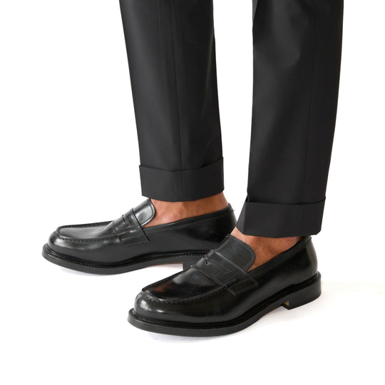 干場×菅原靴店 コラボ別注 PREMIATA コインローファー