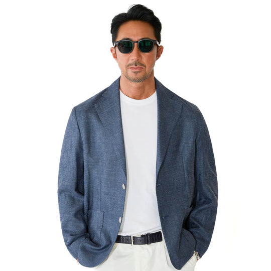 バスケットクロス EASYジャケット(Loro Piana SUMMER TIME)