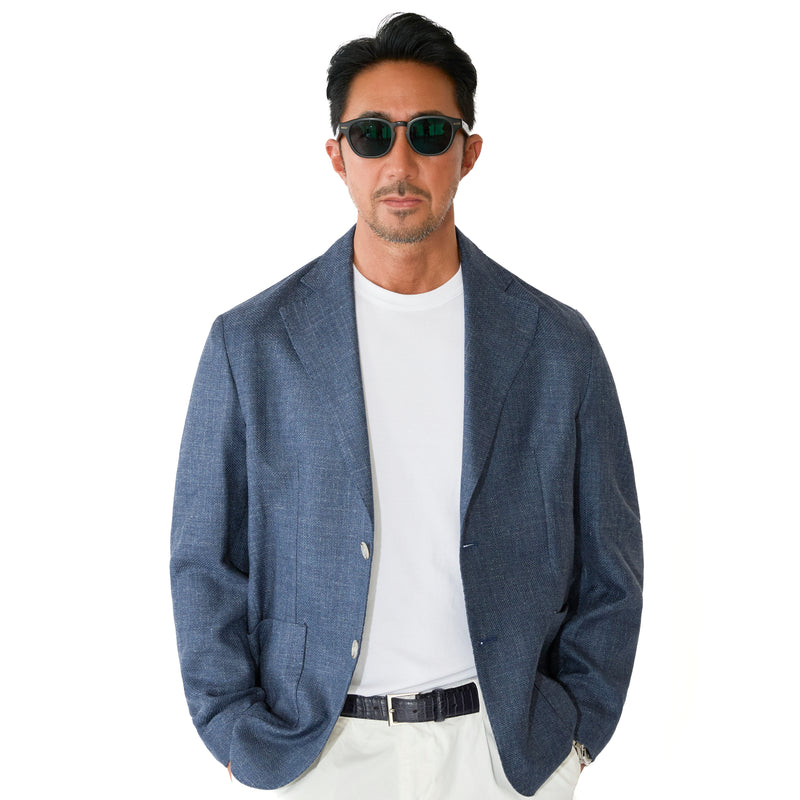 バスケットクロス EASYジャケット(Loro Piana SUMMER TIME) – MINIMAL