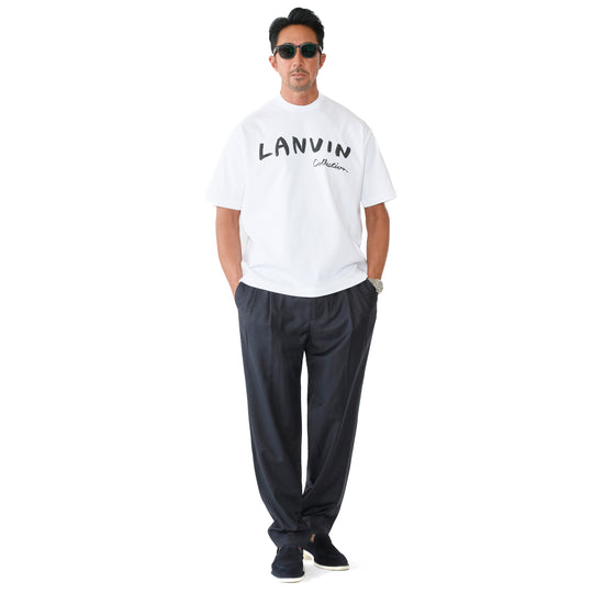 コットンシルケットスムース Tシャツ.4 / セネピ ホワイト