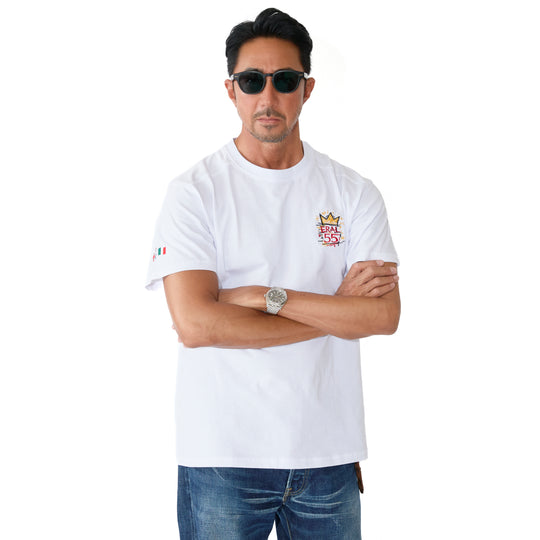 T-Shirt ERAL55 Logo Anniversary WHITE