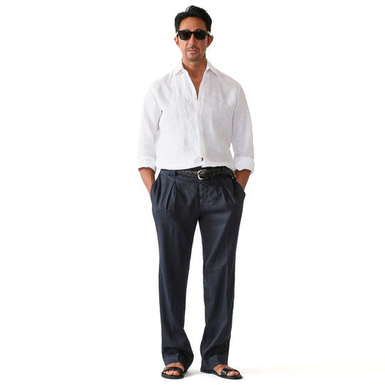 TROUSERS （3 pinces）NAVY
