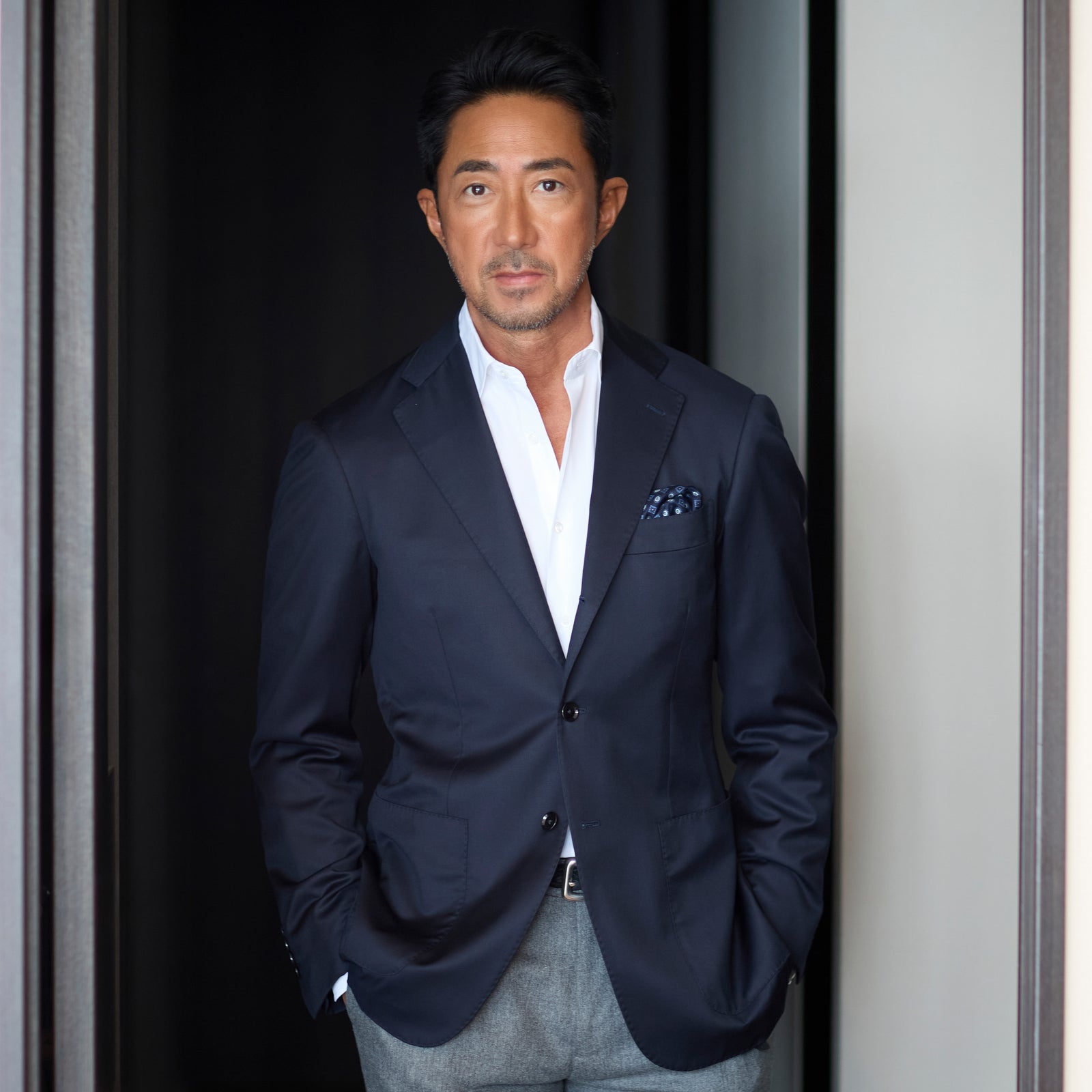 干場別注】Loro Piana Fabric Super150's Wool シングルジャケットMade