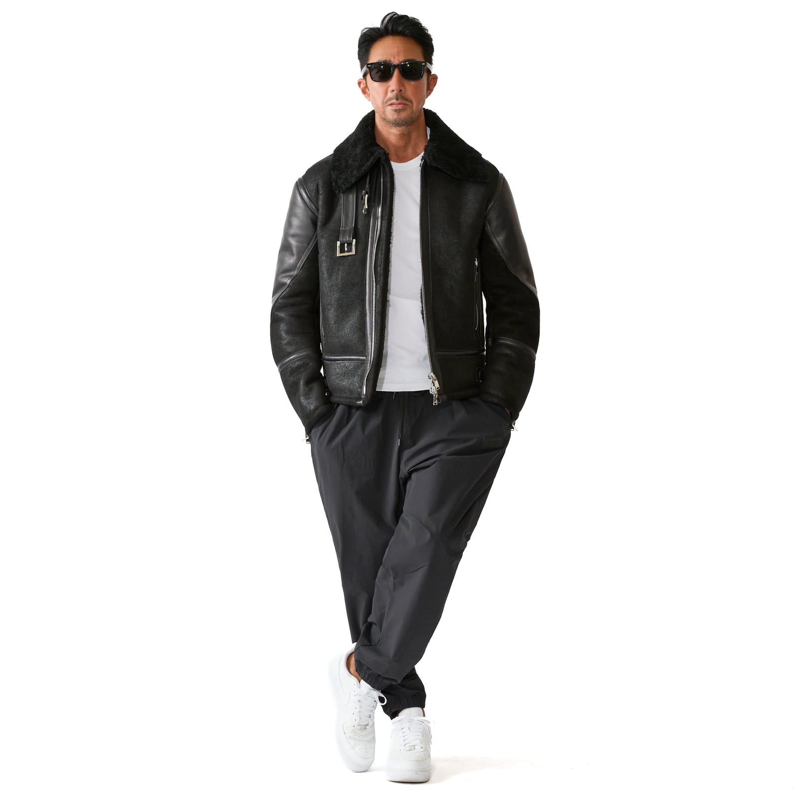 AMIRI ムートンライダース　XS F14 ムートンライダース ブラック – MINIMAL WARDROBE