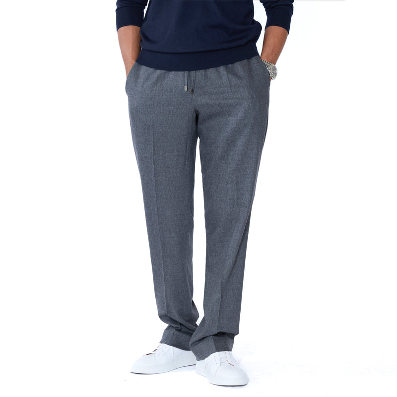 干場別注モデル】H LUCANO ウールカシミヤストレッチ リラックス