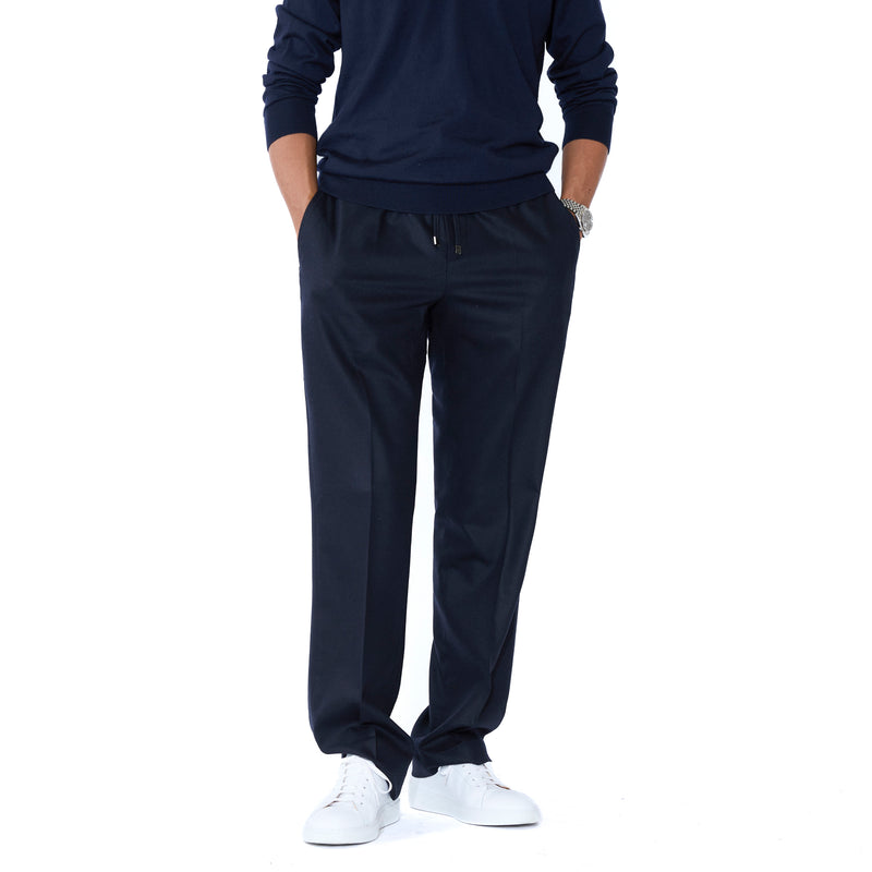 干場別注モデル】H LUCANO ウールカシミヤストレッチ リラックス