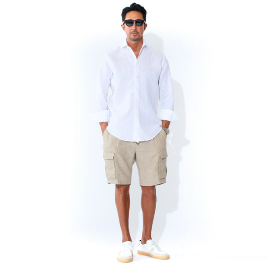 ジャーマントレーナー スニーカー BIANCO/BLU(ホワイト/ネイビー)