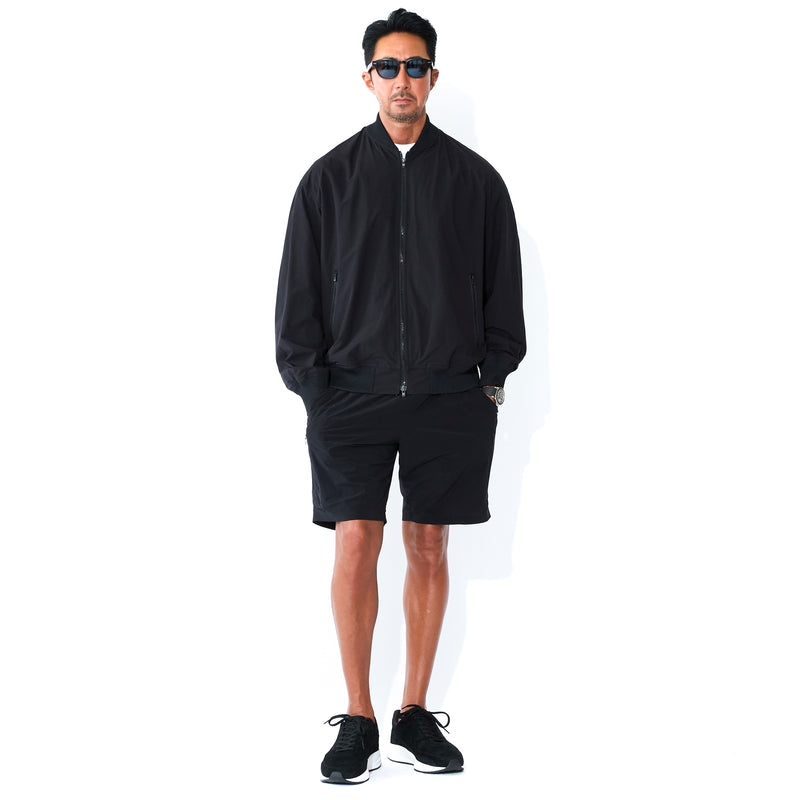 干場義雅×K-3B×DRESSTERIOR】ストレッチハーフパンツ ブラック