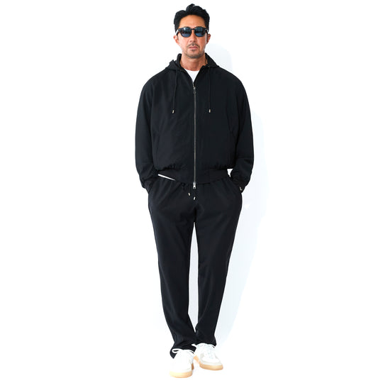 【干場義雅×菅原靴店 コラボ別注モデル】【国内2店舗限定販売】 側章パーカー BONSI GOLD/Z A6427 90 ブラック