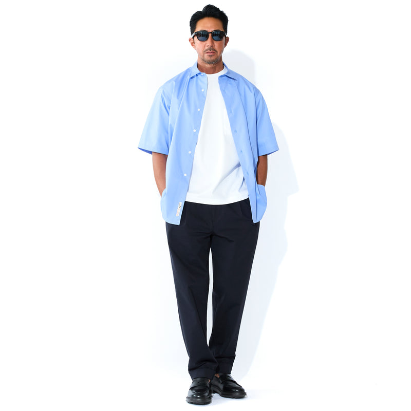 干場義雅×DRESSTERIOR】シドグラスシャツ サックス – MINIMAL WARDROBE
