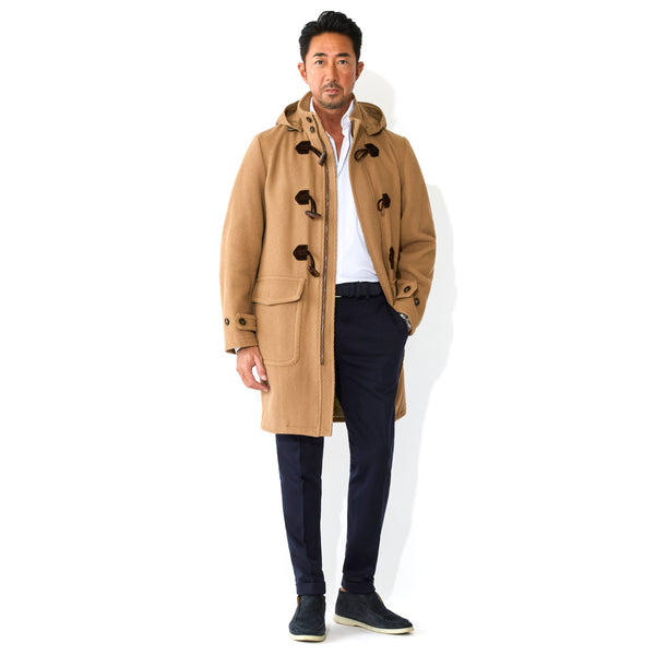 リンペルメアビレ ダッフルコート キャメル