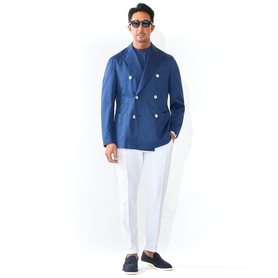 6B ダブルジャケット ブルー
