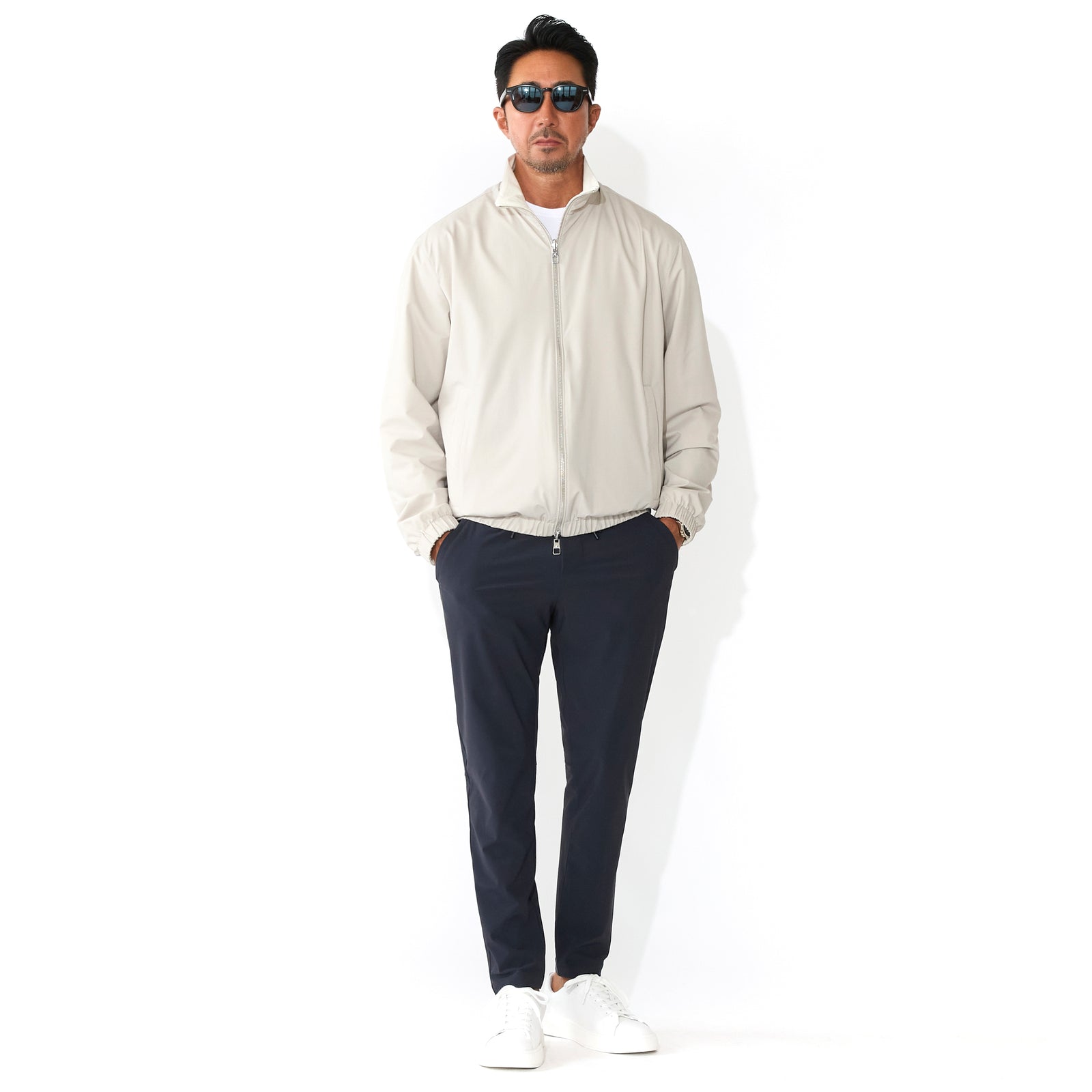 スタンドカラーリバーシブルブルゾン – MINIMAL WARDROBE