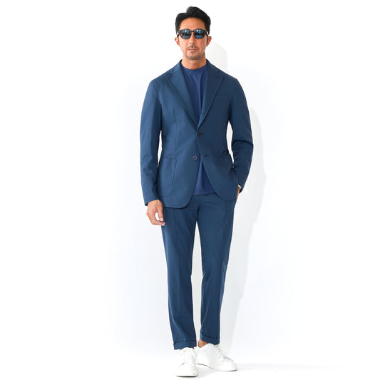 3Bシングルジャケット ナイロン ネイビー