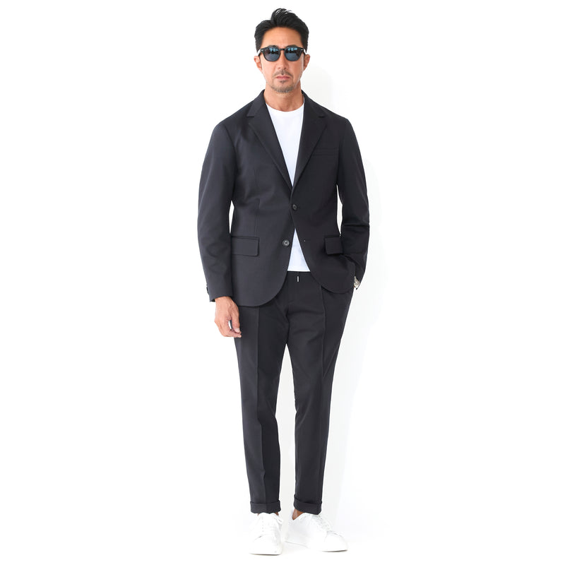 【NAVY】NOMAD CALCULO(R) バーズアイ ジャージ 2ボタン ジャケット B:MING by BEAMS（ビーミング by ビームス）NOMAD CALCULO(R