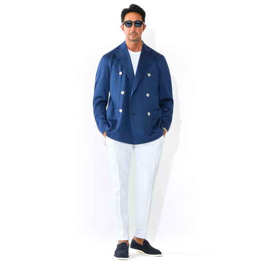 6B ダブルジャケット ブルー