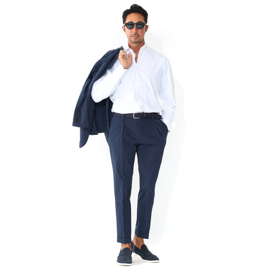 【干場自腹買い】ゴムメッシュベルト ネイビー