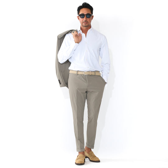 【干場自腹買い】ゴムメッシュベルト ベージュ