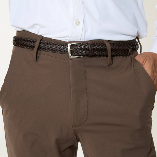 「西口修平氏 完全監修」メッシュカーフベルト ブラウン