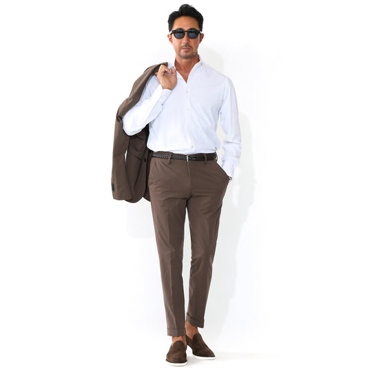 「西口修平氏 完全監修」メッシュカーフベルト ブラウン