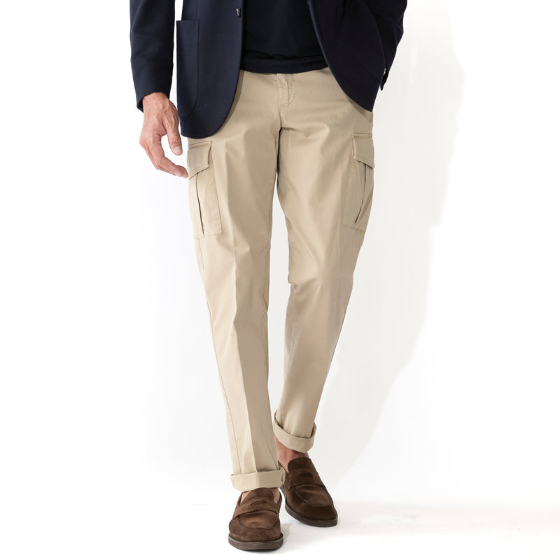26SS 干場別注モデル カーゴパンツ ANNAPOLIS ベージュ – MINIMAL WARDROBE