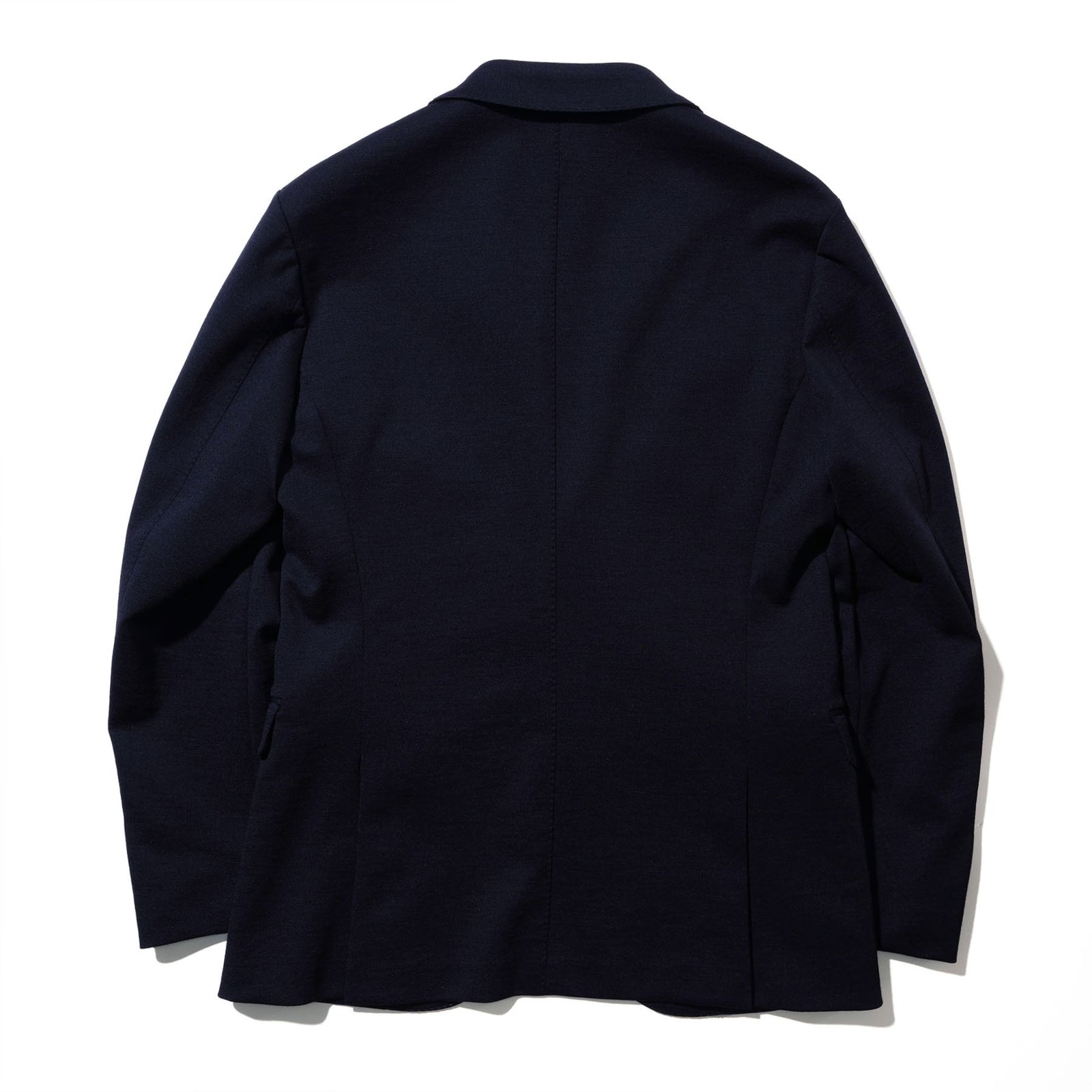 Duplex Wool Jersey シングル2Bノッチド トラベルジャケット コスモ