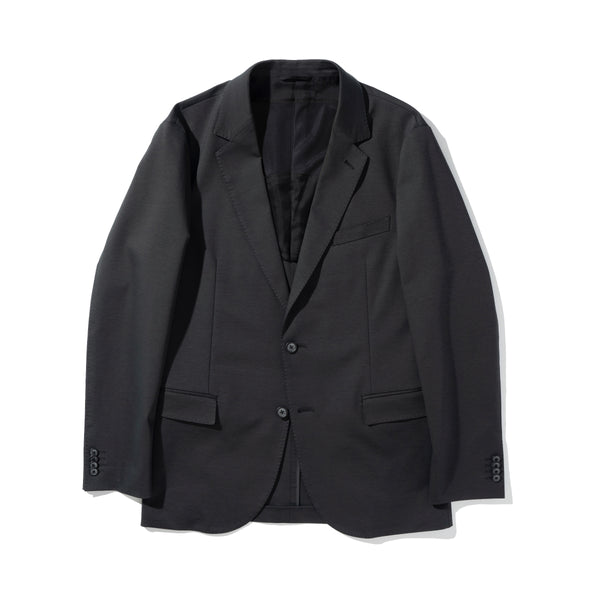 Duplex Cotton Jersey  シングル2Bノッチド・トラベルジャケット ミリタリーグレー