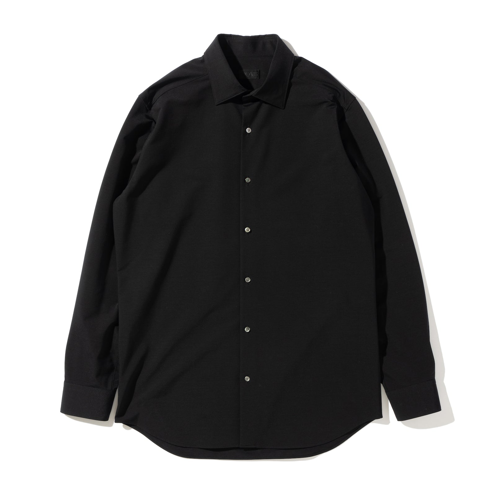 Super Sapphire Cotton Jersey セミワイドカラー テーラード