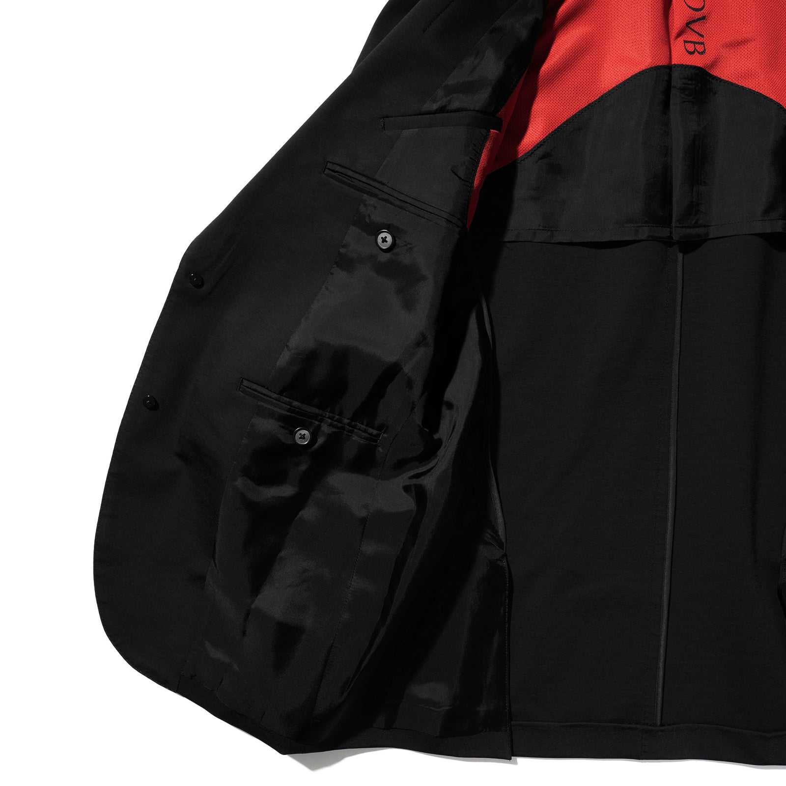 Duplex Cotton Jersey シングル2Bノッチド・トラベルジャケット Duplex Cotton Jersey シングル2Bノッチド・トラベルジャケット