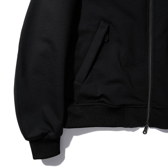 【新素材】Duplex Cotton Jersey<br>トラベルMA-1 ブラック