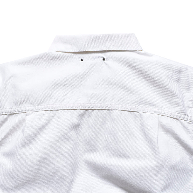 【MMW限定販売】Pontoglio Cotton Cashmere STR Twill TF-GJKT ホワイト