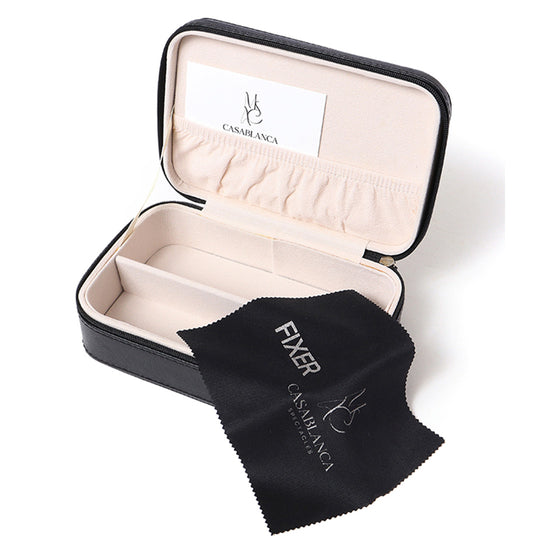 FIXER × CASABLANCA STIFF サングラス MATTE BLACK / LIGHT GRAY LENS