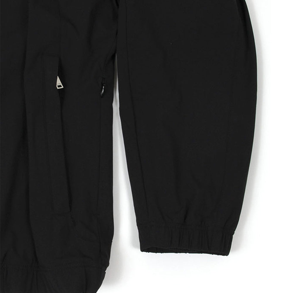 FJT-01 ストレッチナイロン トラックジャケット BLACK – MINIMAL WARDROBE FJT-01 ストレッチナイロン トラックジャケット BLACK – MINIMAL WARDROBE
