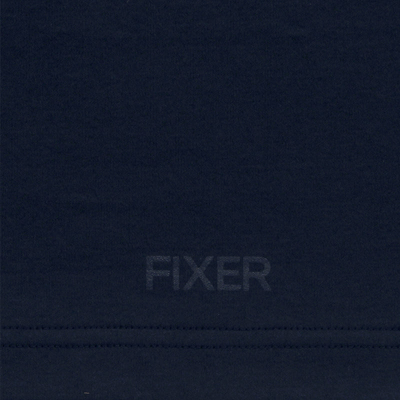 リバースプリント ノースリーブ Tシャツ Navy