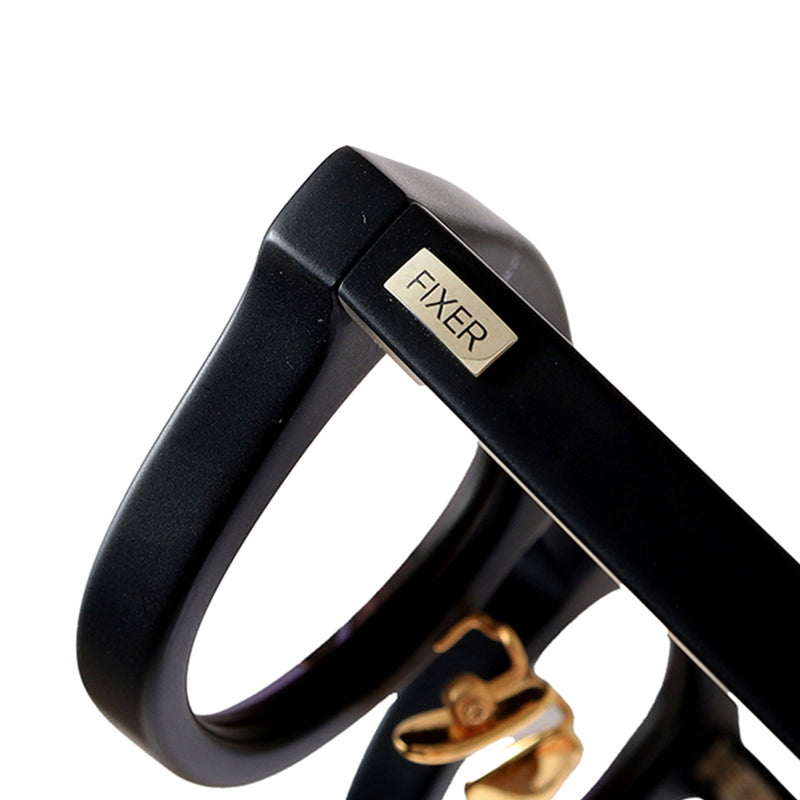 FIXER × CASABLANCA STIFF サングラス MATTE BLACK / LIGHT GRAY LENS