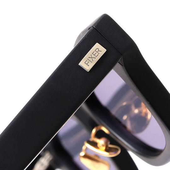 FIXER × CASABLANCA SUBPOP サングラス MATTE BLACK / BLACK SMOKE LENS