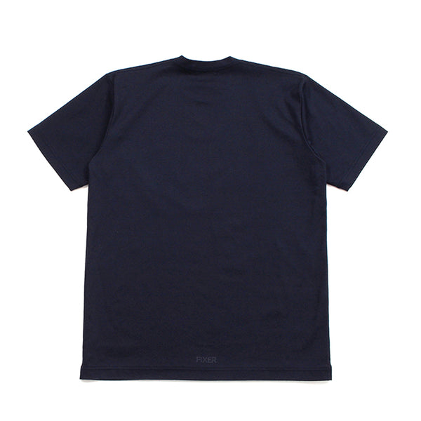 FTS-03 Reverse Print Crew Neck T-shirt Navy