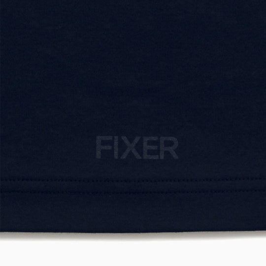 FTS-03 Reverse Print Crew Neck T-shirt Navy