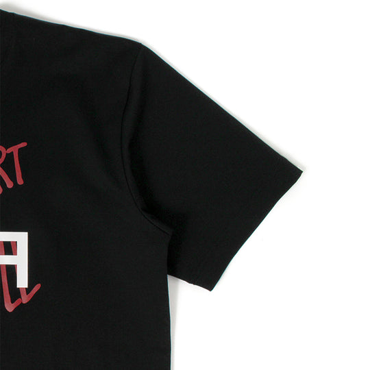 FTS-13 FUCK the ART Reverse Print T-shirt Black