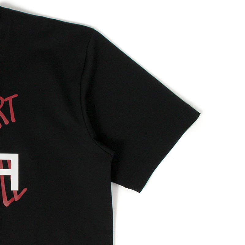 FTS-13 FUCK the ART Reverse Print T-shirt Black